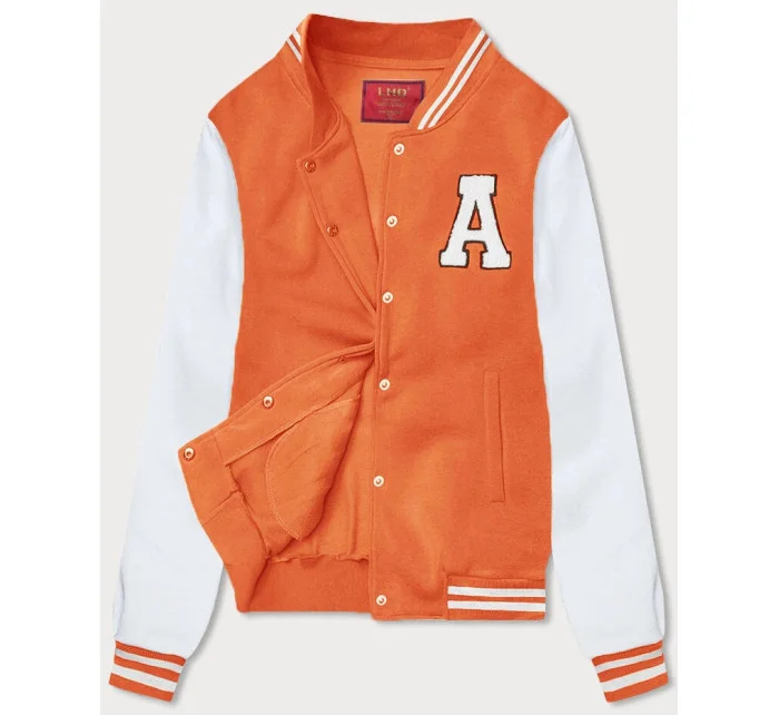 Oranžová dámská mikina typu model 19552464 - LHD