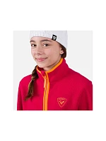Rossignol Jr Alltrack Fleecová mikina ružová
