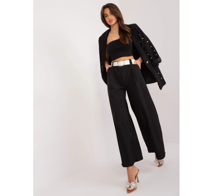 Spodnie DHJ SP model 19760178 czarny - FPrice