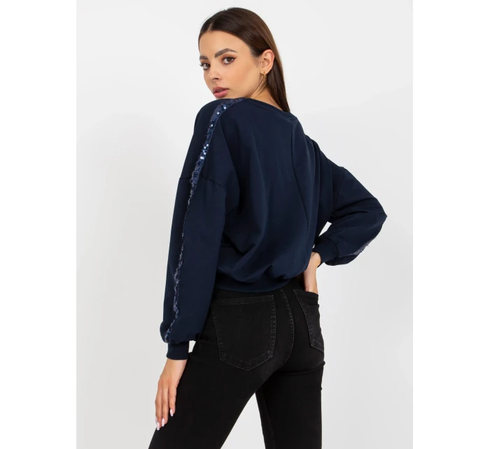 Mikina RV BL 8067.88 tmavo modrá