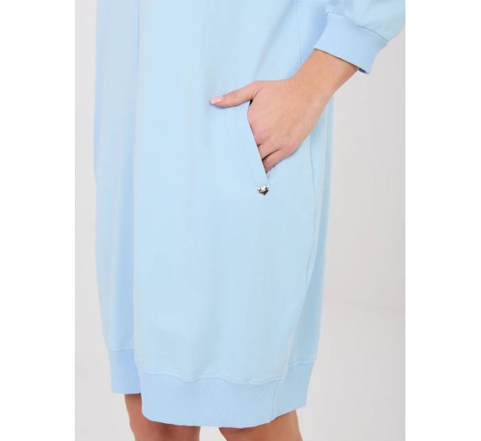 RV šaty SK 7203.35P svetlomodré