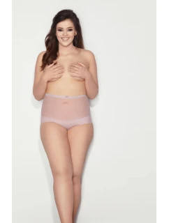 Dámské zeštíhlující kalhotky Glam Low pudrově růžové - Mitex