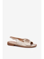 Sandále model 215714 Krok vo veľkom štýle