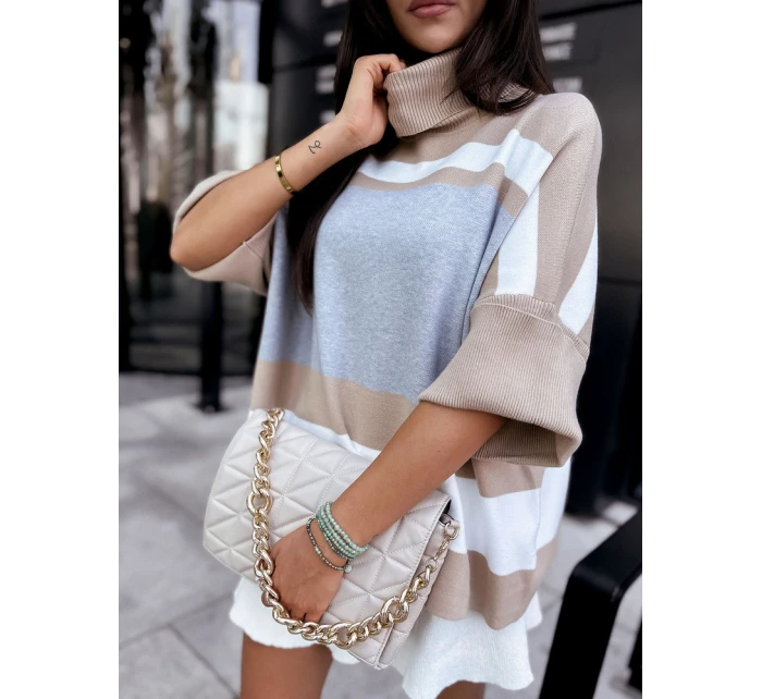 Dámsky nadrozmerný sveter ZEPHYR sivý MY2022