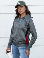 Dámska športová mikina GIM tmavosivá FashionStreet BY1335 Dámska športová mikina GIM tmavosivá FashionStreet BY1335