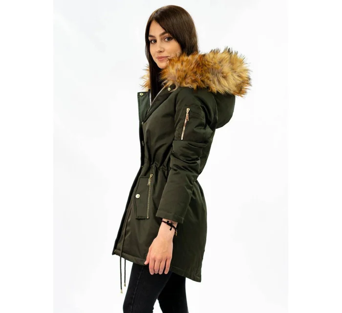DWUSTRONNA ZIMOWA PARKA DAMSKA Z KAPTUREM model 21242265 - S'WEST