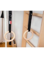 Rebrík s drevenou priečkou a príslušenstvom BENCHK 111+A204 detské