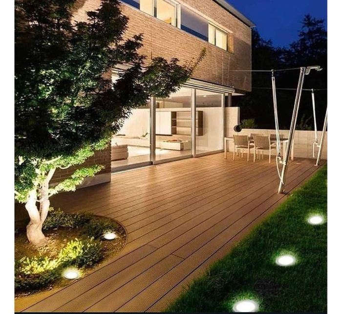 SOLÁRNA LAMPA 8 LED SMD PRE PRELOMENIE KPL.4PCS