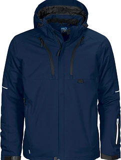 ProJob 3407 Padded Jacket – Zateplená pracovná softshellová bunda 64.3407, tmavomodrá