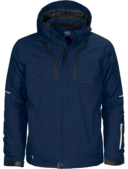 ProJob 3407 Padded Jacket – Zateplená pracovná softshellová bunda 64.3407, tmavomodrá ProJob 3407 Padded Jacket – Zateplená pracovná softshellová bunda 64.3407, tmavomodrá