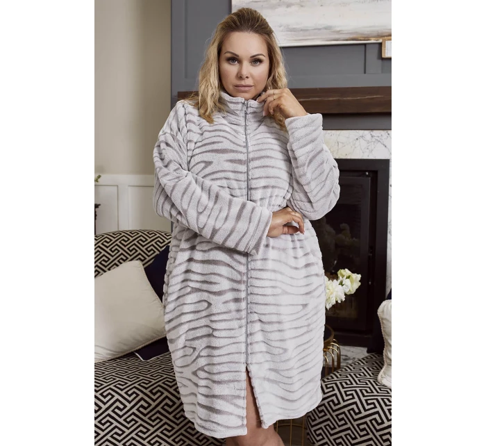 Italian Fashion Meru long farba: sivá