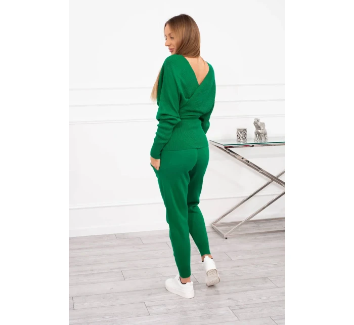 Dvojdielna súprava svetrov zelená Dvojdielna súprava svetrov zelená