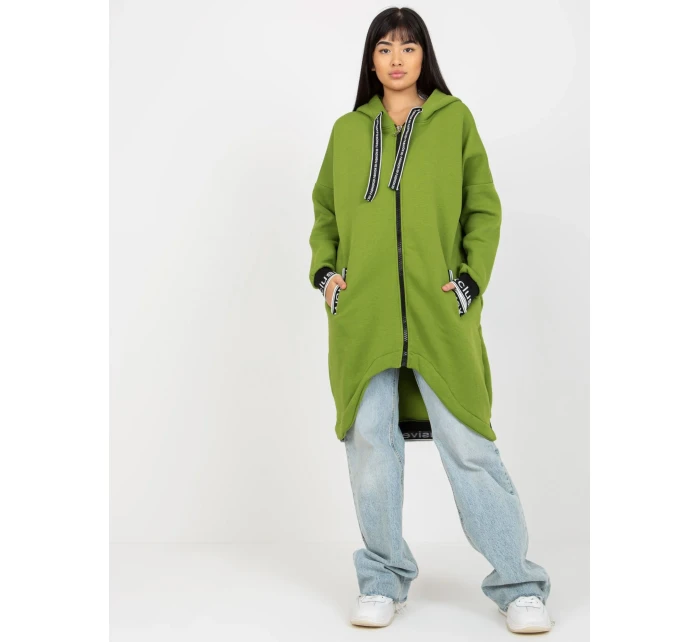 Dámska mikina RV BL 6832.10 svetlo zelená