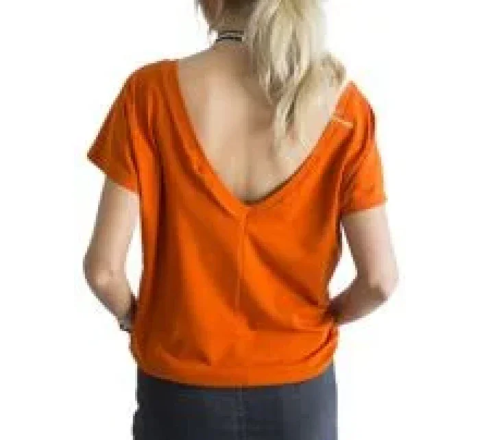 Tričko RV TS 4662.39P tmavo oranžové