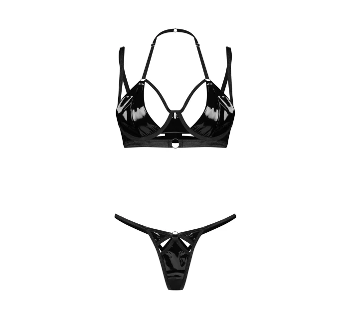 Dámsky sexy set Keira Lise black - Obsessive