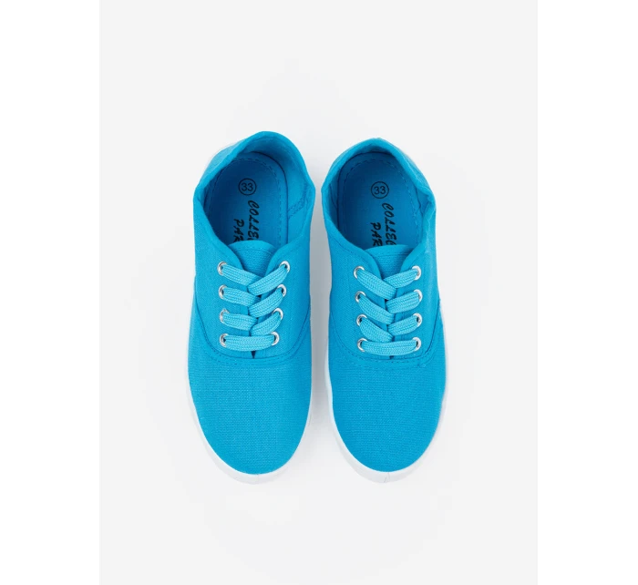 Trendy tenisky dámské modré bez podpatku Trendy tenisky dámské modré bez podpatku