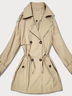 Goodlookin krátky kabát s gombíkmi svetlo béžový (KK60415-3#)