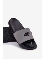 Klapki Męskie 4F 4FRMM00FSLIM011-25S Szare