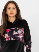 Velurová souprava RV KMPL model 20724687 černá - FPrice Velurová souprava RV KMPL model 20724687 černá - FPrice