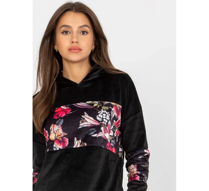 Velurová souprava RV KMPL model 20724687 černá - FPrice Velurová souprava RV KMPL model 20724687 černá - FPrice