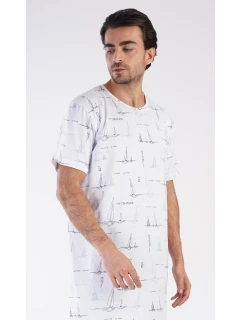 Pánská noční košile s krátkým rukávem model 19710131 - Vienetta MAN
