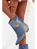 Topánky na podpätku model 217787 Krok vo veľkom štýle