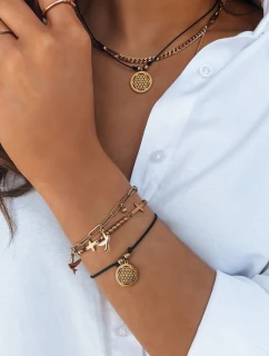 Náramok LANZAROTE black FashionStreet LY0054