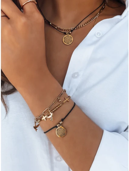 Náramok LANZAROTE black FashionStreet LY0054