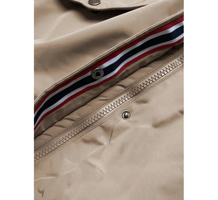 Dámska zimná bunda s kožušinou béžová (can-579big) Dámska zimná bunda s kožušinou béžová (can-579big)