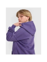 Chlapecká mikina s kapucí model 21816992 - 4F Chlapecká mikina s kapucí model 21816992 - 4F