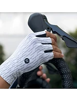 Rockbros model 22083586 cyklistické rukavice velikost: M bíločerné - Hikvision