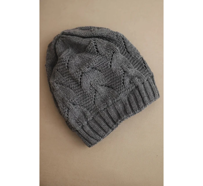 Fleecová čepice Marta K231 ecru