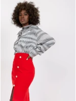 Dámska košeľa-LK-KS-508891-1.55P-biela-čierna