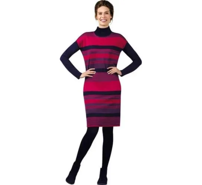 Dámske šaty 10571 Marynarski - Gemini Dámske šaty 10571 Marynarski - Gemini