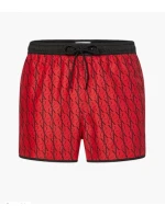 Pánske kúpacie kraťasy - KM00738 - 0KP - červená/čierna - Calvin Klein