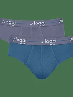 Sloggi Men Start Midi C2P box – kombinácia farieb Sea Blue Light – SLOGGI Sea Blue Light Combination – SLOGGI