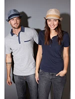 JN Dámské piqué polo 02.0 royal model 22488455 - Daiber JN Dámské piqué polo 02.0 royal model 22488455 - Daiber