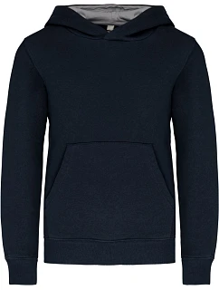 K 453 Dětská kontrastní mikina s kapucí grey model 22509503 - Kariban