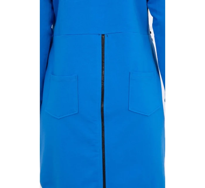 Mikina se zipem na zádech z džínoviny Mikina se zipem na zádech z džínoviny