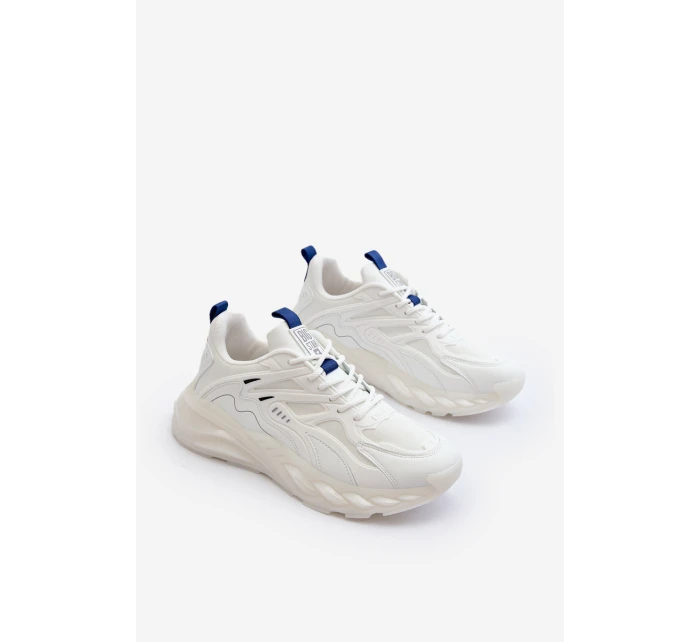 Buty Sportowe Sneakersy Męskie HI-POLY SYSTEM Big Star NN174383 Białe