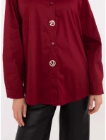 Koszula DHJ KS model 20752443 bordowy - FPrice