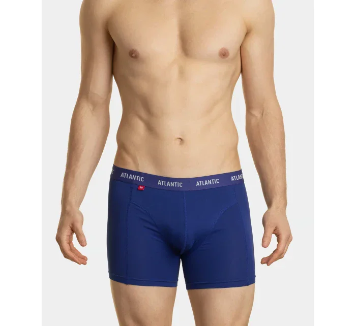 Pánské boxerky ATLANTIC 3Pack - vícebarevné