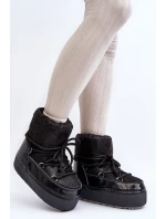 Dámské Sněhule S vázáním Black Toolsa Dámské Sněhule S vázáním Black Toolsa