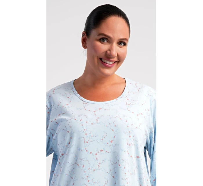 Dámské domácí šaty s tříčtvrtečním rukávem Lauren