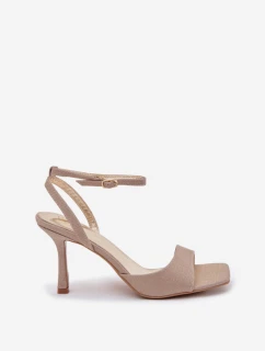 Sandále na podpätku model 222261 Krok vo veľkom štýle