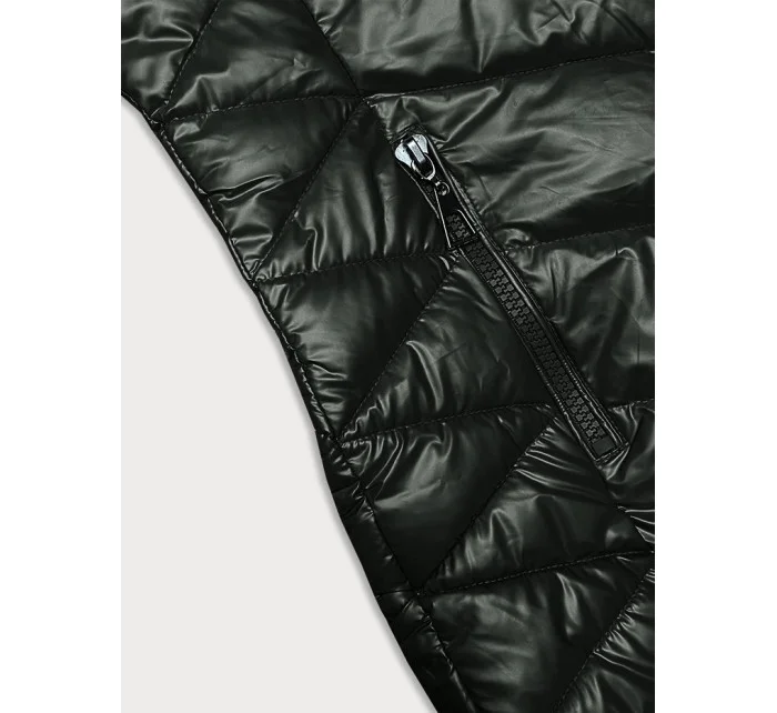 Dámska prešívaná zimná bunda J Style army (16M9100-136)