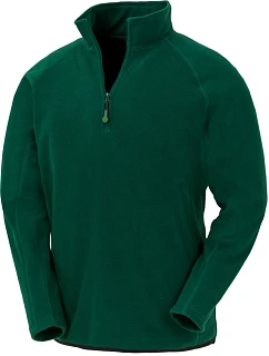 R Mikrofleecová mikina s 1/4 zipem 30. forest green model 22429338 - Result