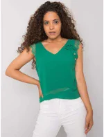 Dámsky top DHJ TP 13317.25P tmavo zelený