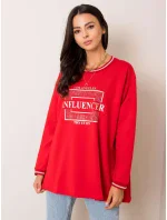 Mikina RV BL 5863.18 červená Mikina RV BL 5863.18 červená