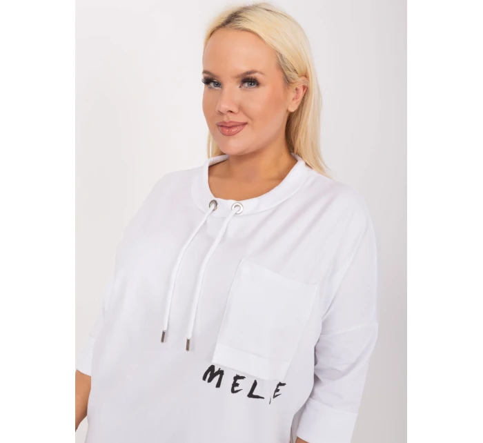 Bluzka RV BZ model 19465472 ecru - FPrice Bluzka RV BZ model 19465472 ecru - FPrice